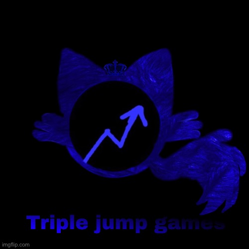 Triple jump games logo | image tagged in triple jump | made w/ Imgflip meme maker
