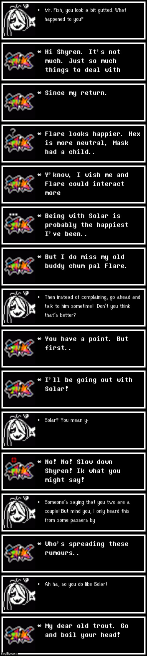 Canonical after Fish returned from the trials. | made w/ Imgflip meme maker