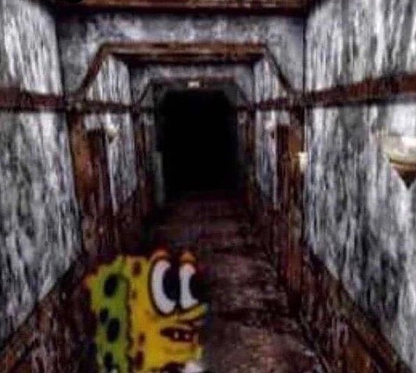 Spongebob Tunel Blank Meme Template