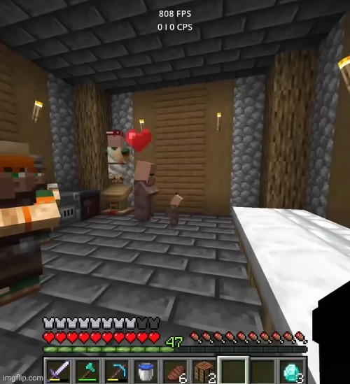 Found thp in Minecraft | made w/ Imgflip meme maker