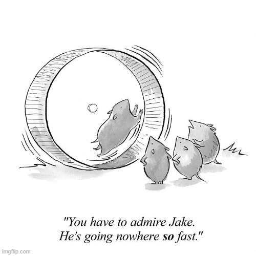 Hamster Wheel | image tagged in comics | made w/ Imgflip meme maker