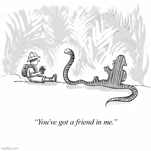 Friend in Me | image tagged in comics | made w/ Imgflip meme maker