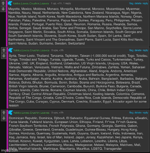 some mf said “oh so you’re a flag expert” and then told me to name every single country with an emoji plus lgbtq and trans | made w/ Imgflip meme maker