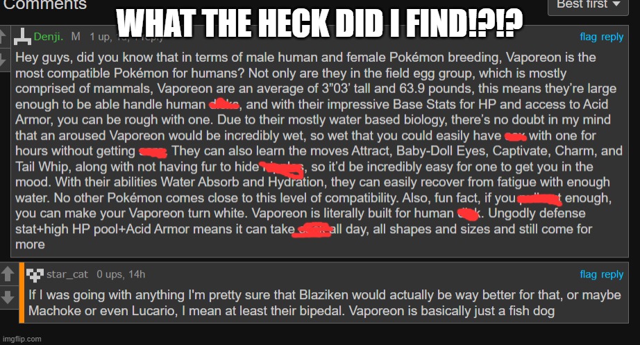 WHAT THE HECK DID I FIND!?!? | made w/ Imgflip meme maker