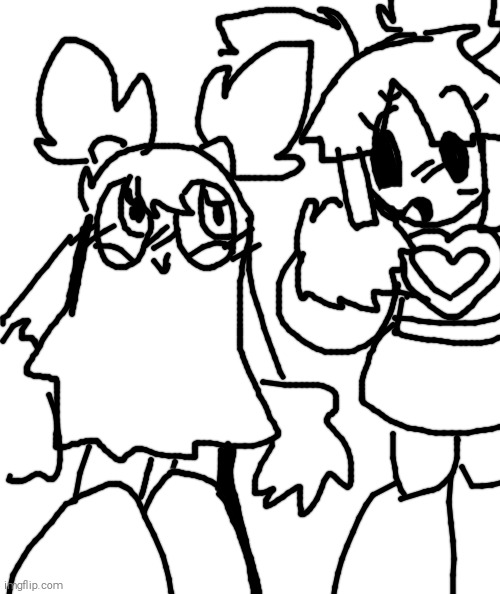 CheerBot Meets PomPom (Ruby Spears MegaMan x My Singing Monsters) | image tagged in pompom,my singing monsters,megaman,cheerbot | made w/ Imgflip meme maker
