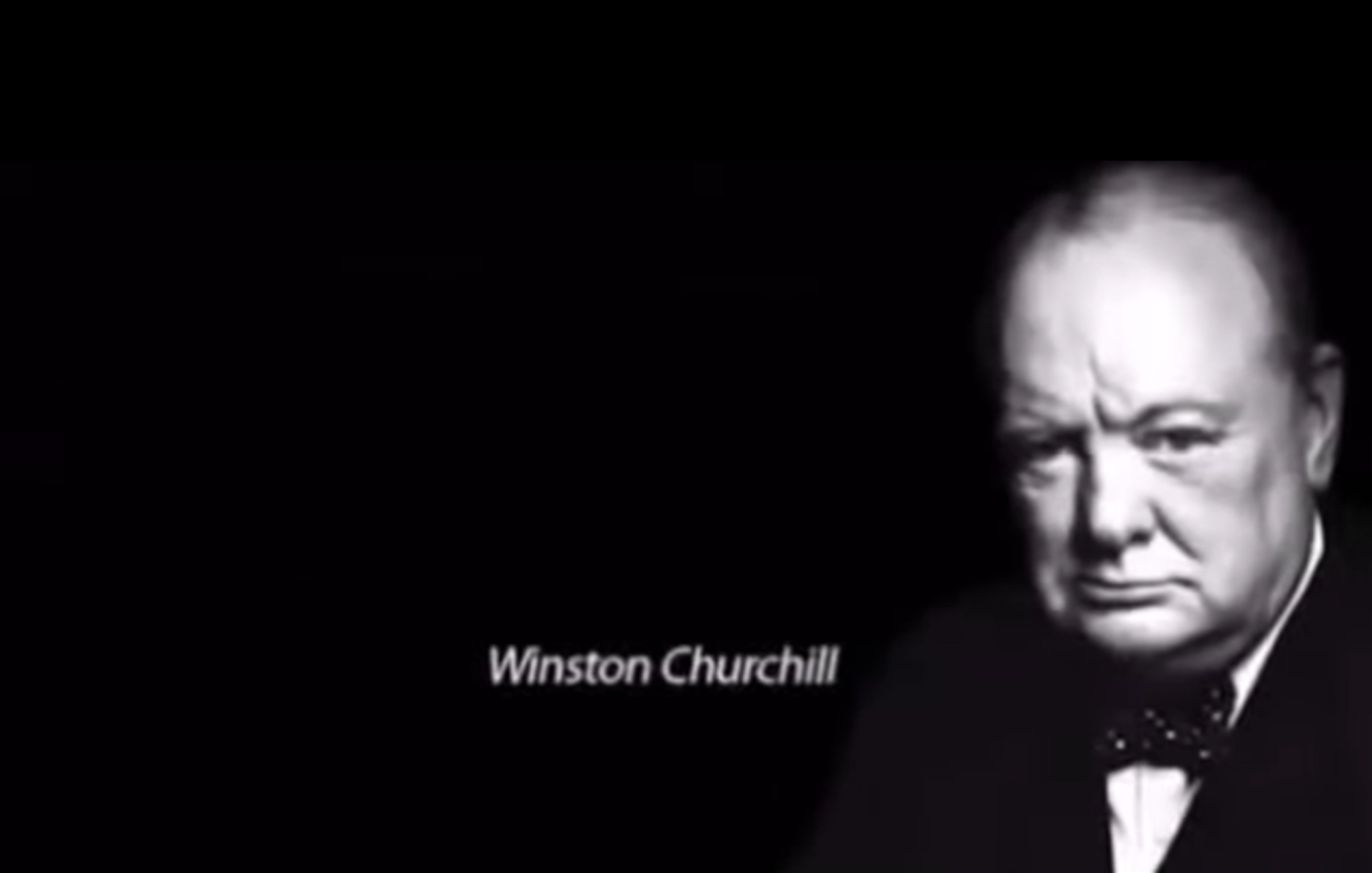 High Quality Winston Churchill Blank Meme Template