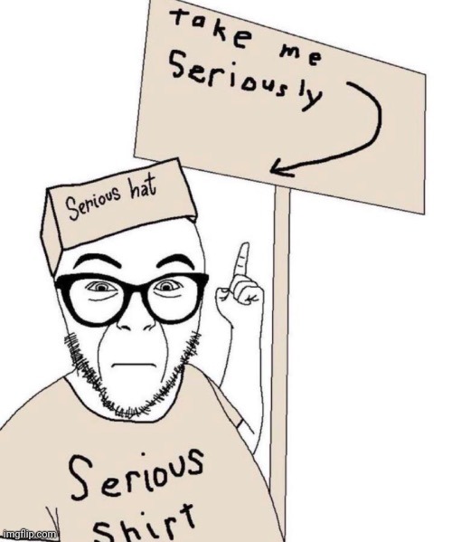 Serious Soyjak | image tagged in serious soyjak | made w/ Imgflip meme maker