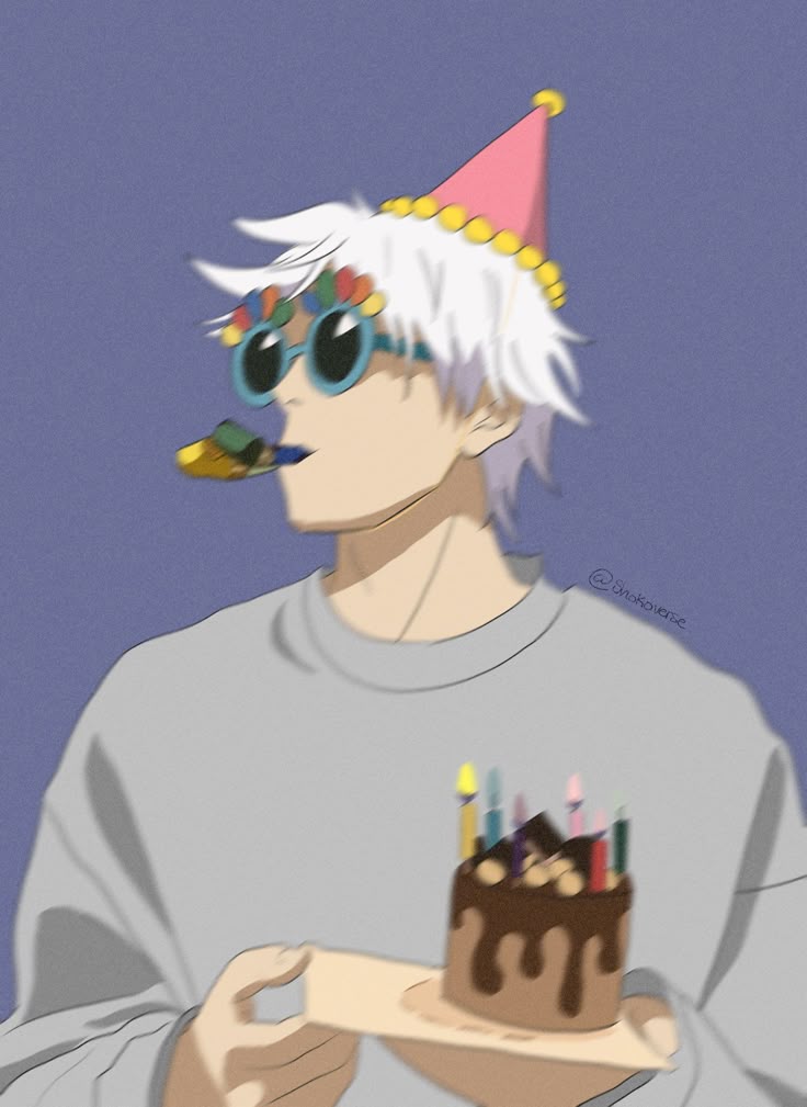 Gojo party Blank Meme Template