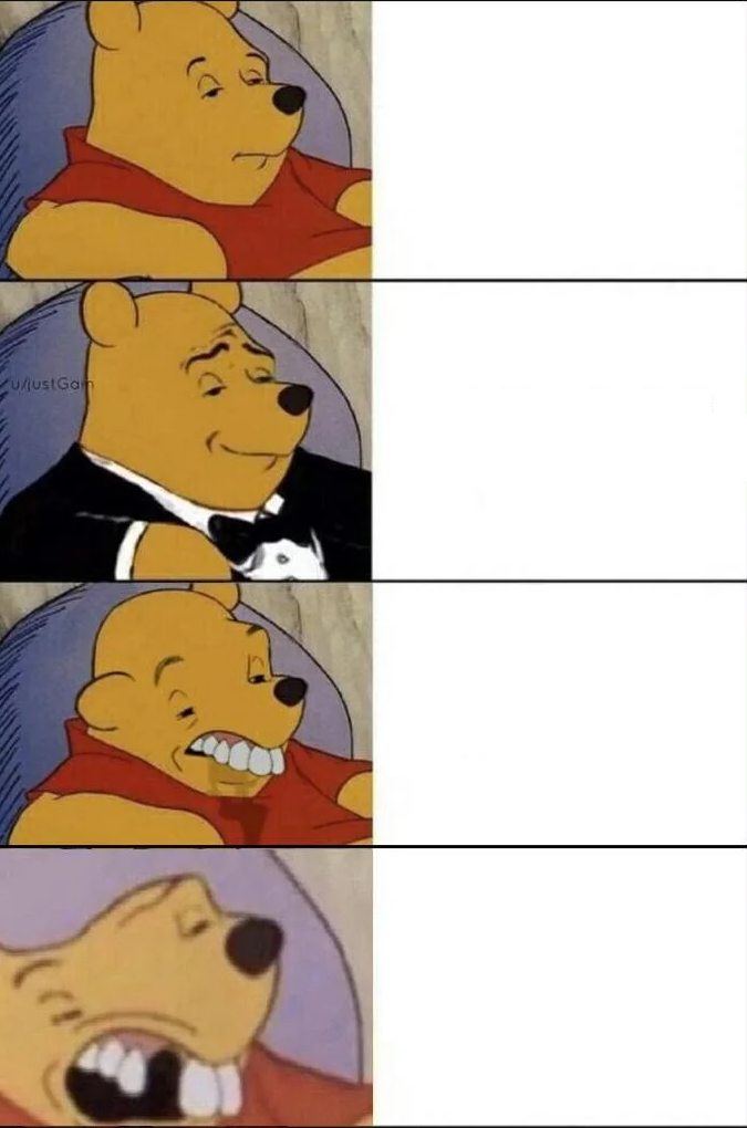 Best, Better, Blurst, Blurstest Blank Meme Template
