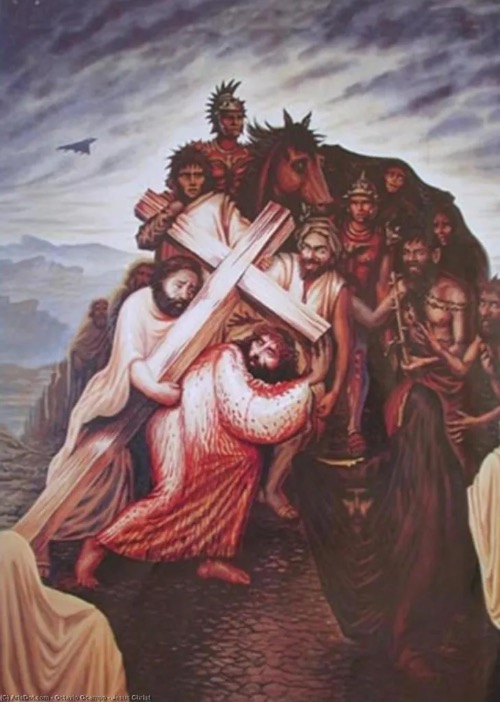 Optical Illusion Of The Crucifixion | image tagged in jesus christ,bible,christians christianity,god the father,holy spirit,optical illusion | made w/ Imgflip meme maker
