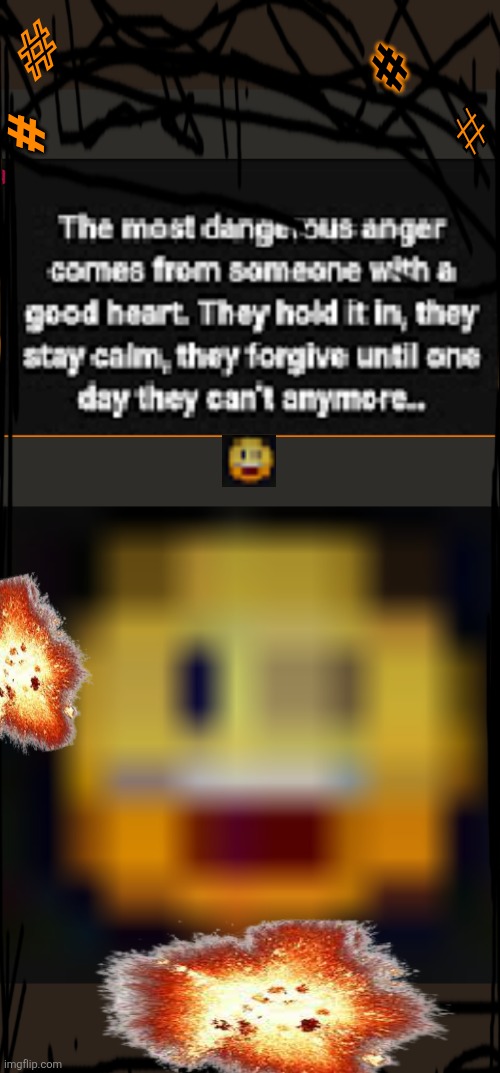 They can't anymore.. | #; #; #; # | image tagged in breakdown,kindness,funny,crazy | made w/ Imgflip meme maker