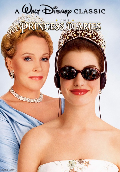 A Walt Disney Classic - The Princess Diaries (2001) | image tagged in walt disney,disney,girl,princess,sunglasses,vhs | made w/ Imgflip meme maker