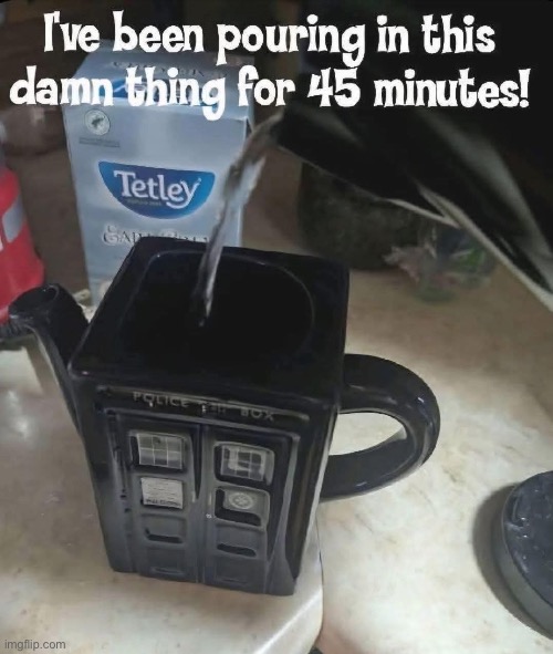 Police box teapot | image tagged in police,box,tardis | made w/ Imgflip meme maker