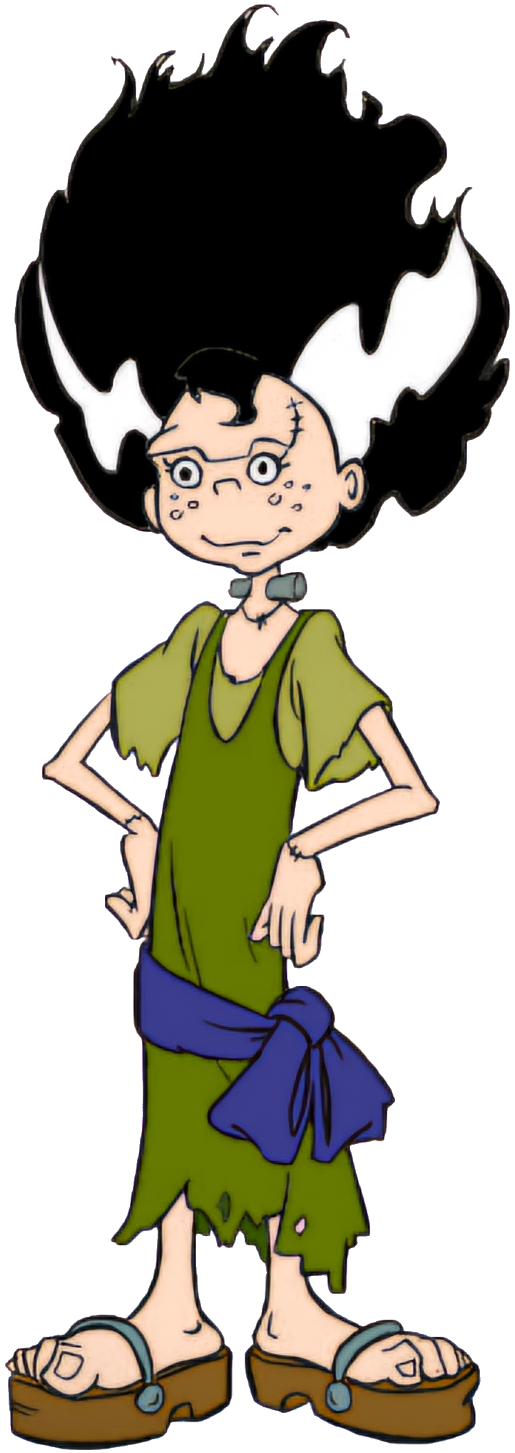 Elsa Frankenteen (Hanna Barbera Frankenstein) Blank Meme Template