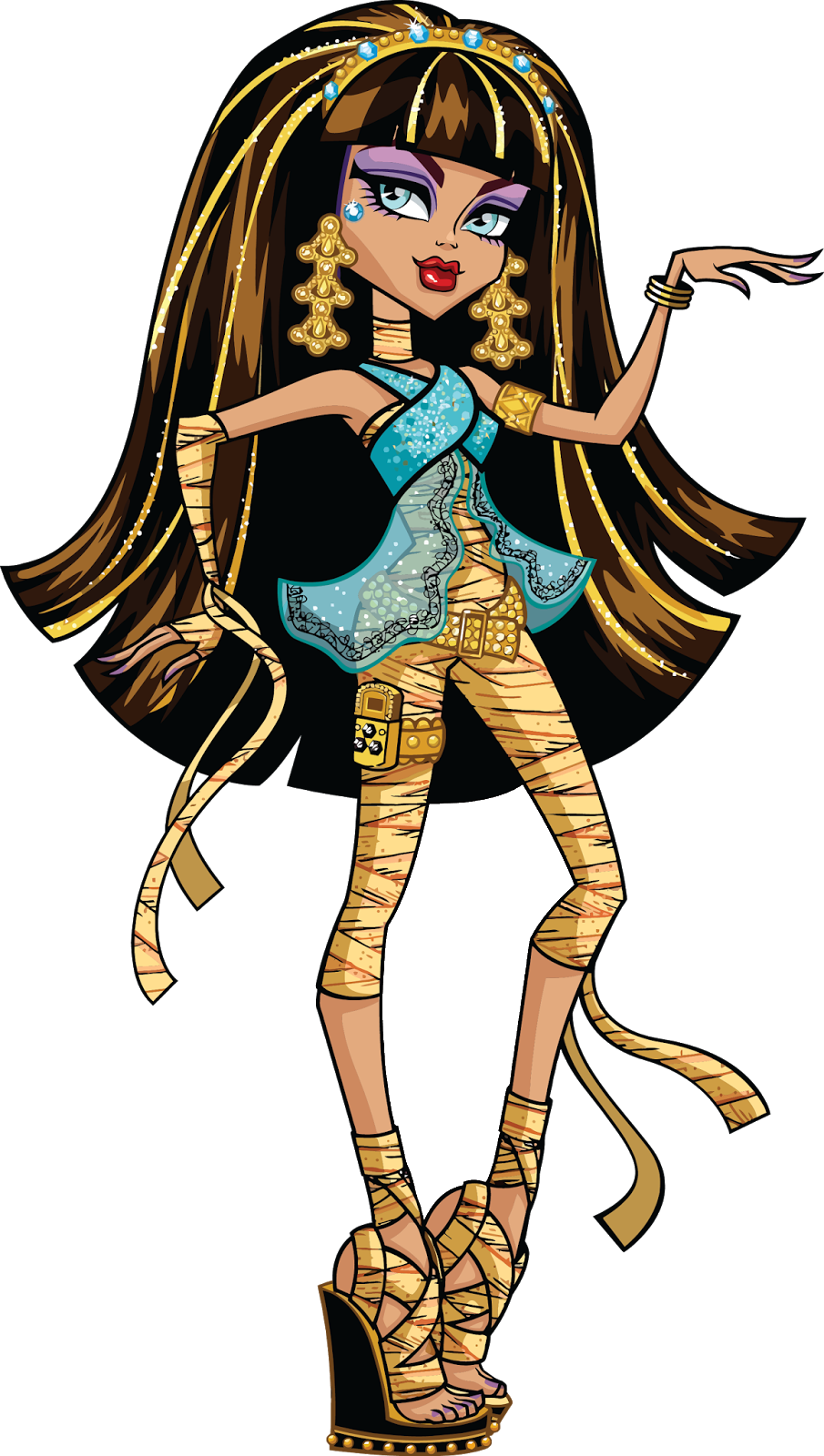 Cleo De Nile The Daughter of Dedyet de Nile and Ramses de Nile Blank Meme Template