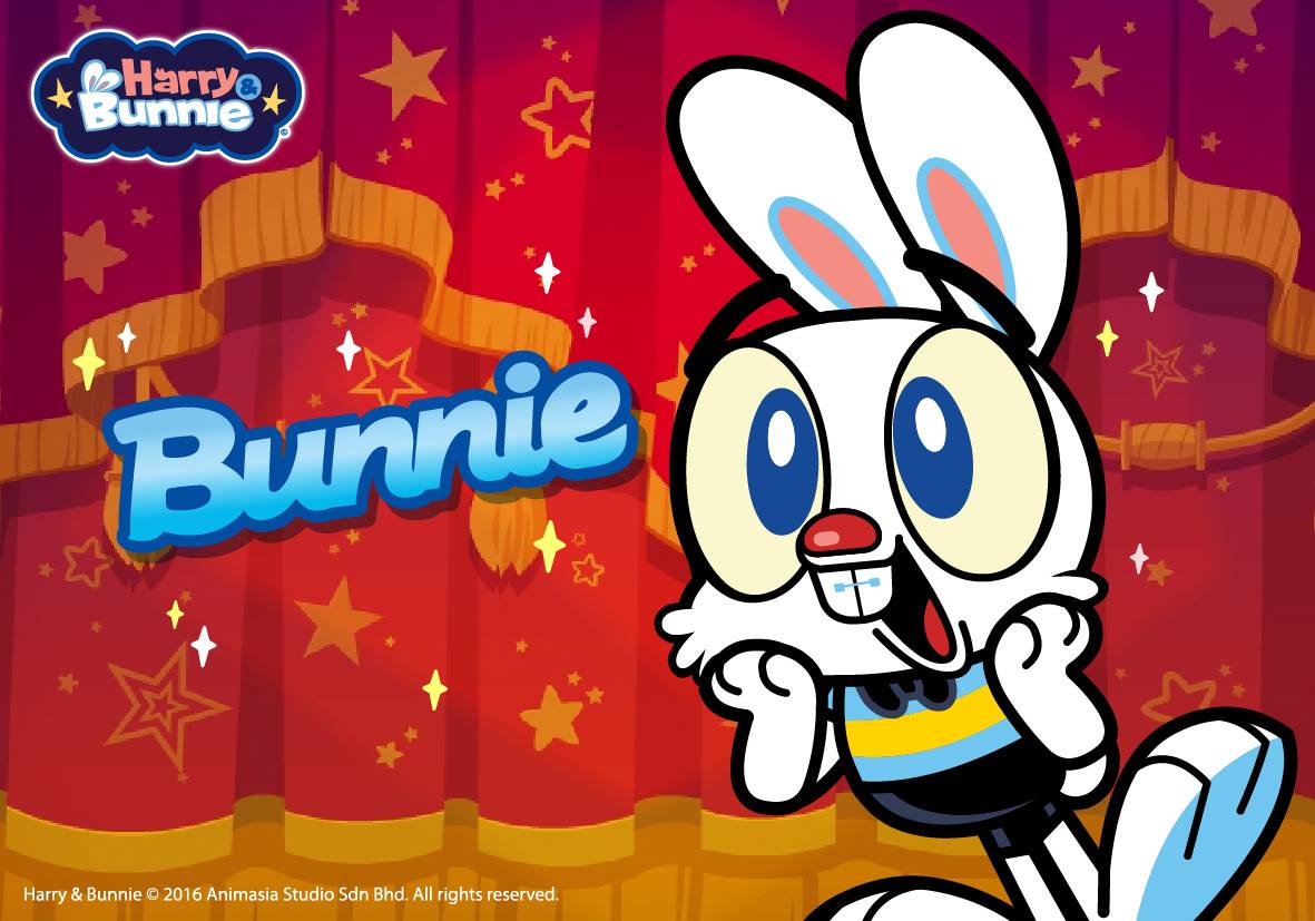 Bunnie, the naughty stage rabbit Blank Meme Template