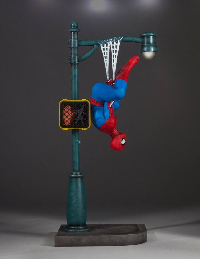 Spiderman hanging Blank Meme Template