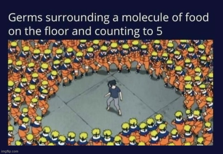 The food rule | image tagged in food,naruto,naruto memes,lattice climbing,climbing,dark humor | made w/ Imgflip meme maker