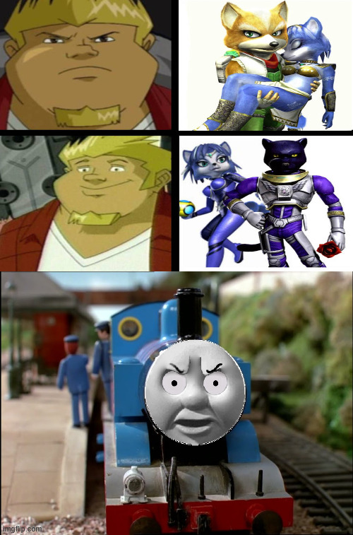 Thomas REALLY hates Ameth18's meme | image tagged in thomas the tank engine | made w/ Imgflip meme maker