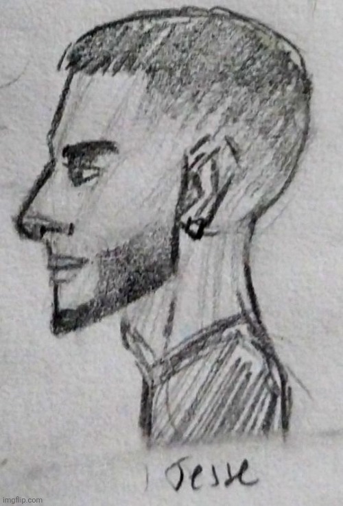 Jesse | image tagged in drawings,sketch | made w/ Imgflip meme maker