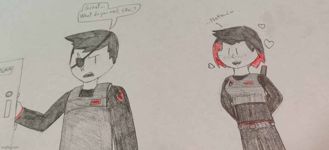 I guess Skai found a new crush | made w/ Imgflip meme maker