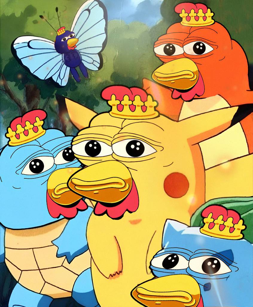 COQINU pokemon Blank Meme Template