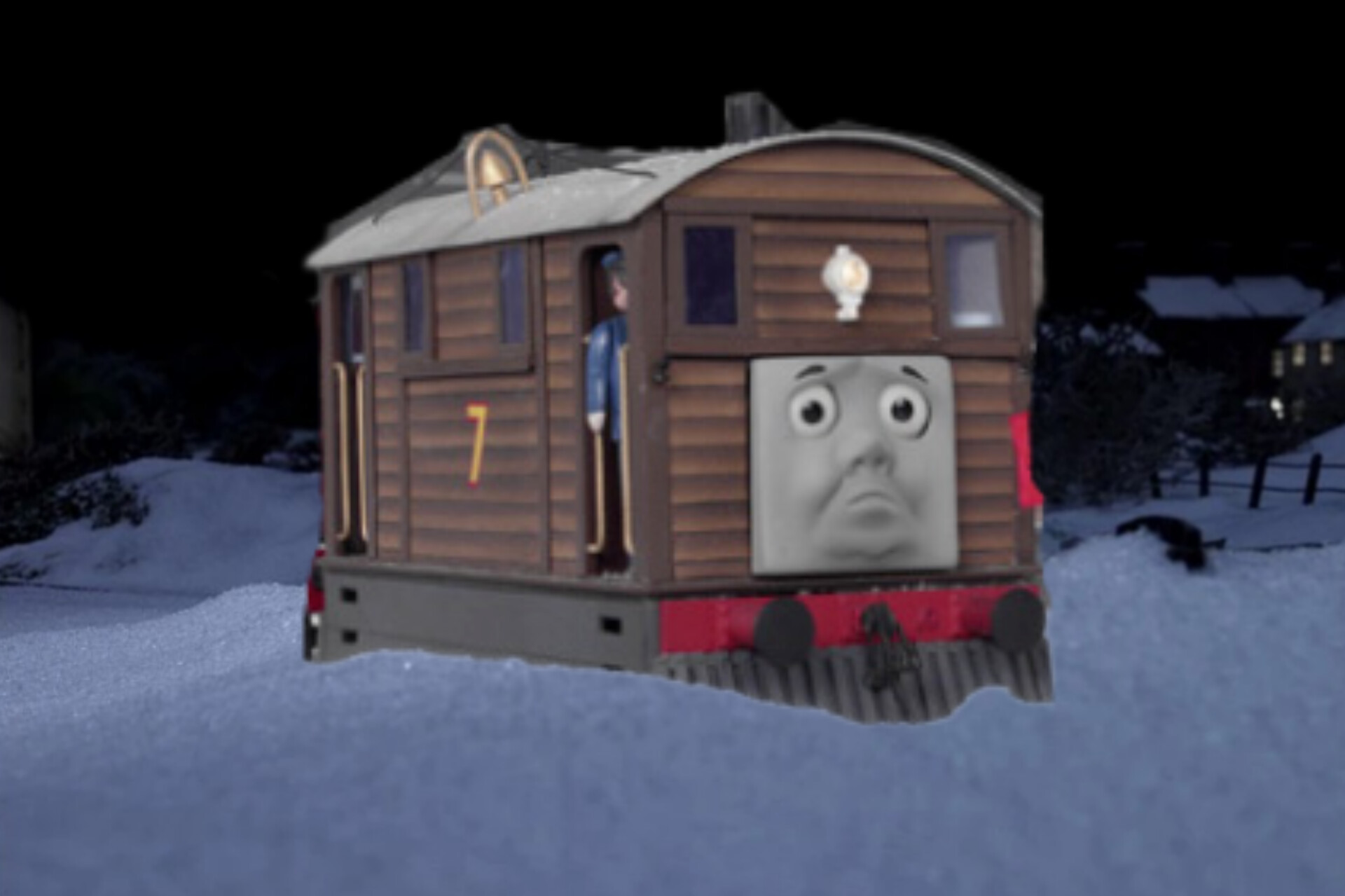 A REALLY Toby had a little lamb Blank Meme Template