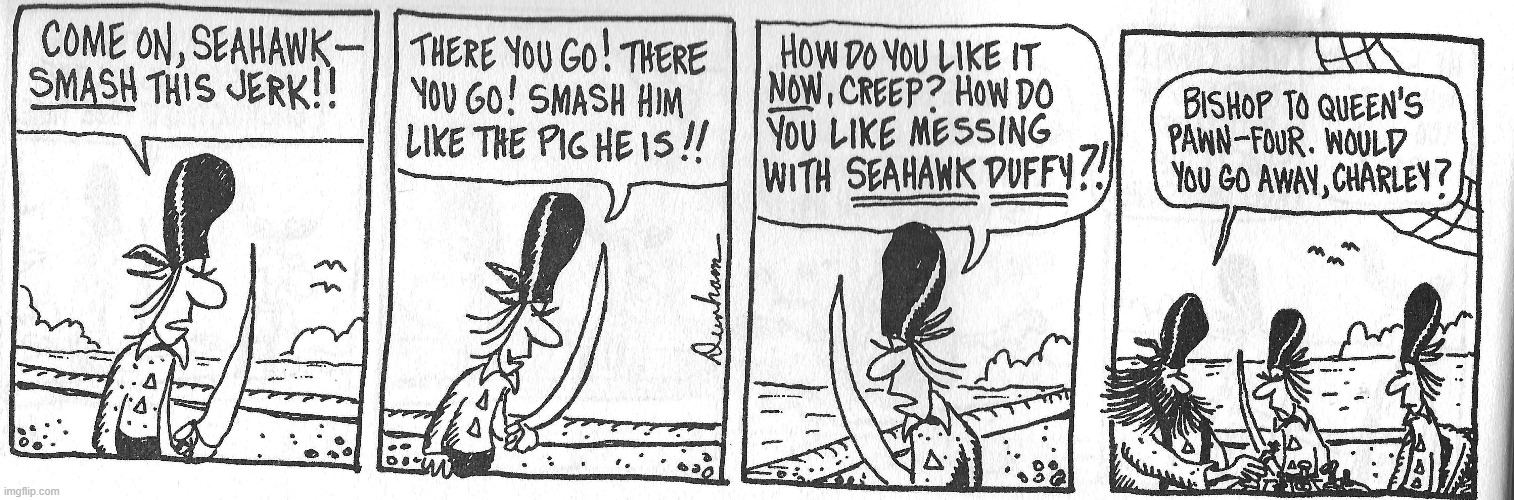 Classic Overboard | image tagged in comics | made w/ Imgflip meme maker