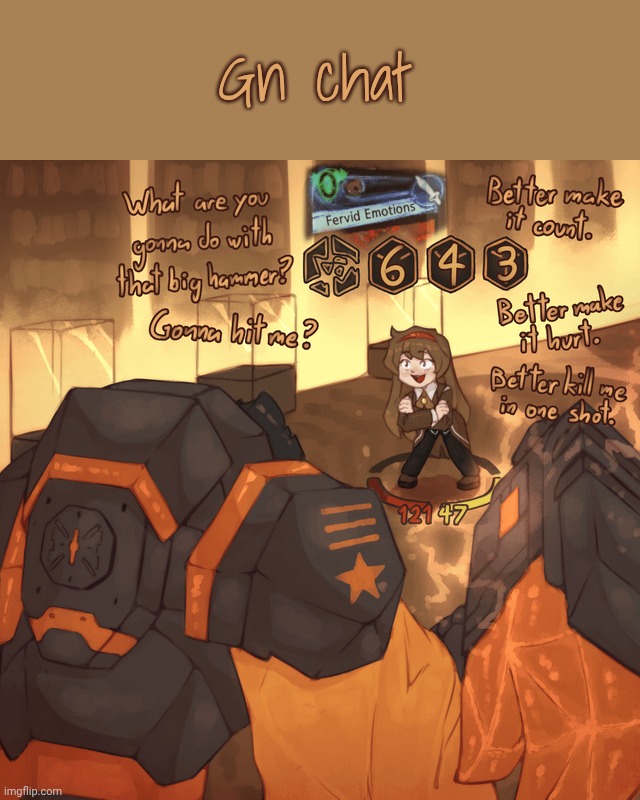 Gn chat, Malkuth may be my new fav character | Gn chat | made w/ Imgflip meme maker