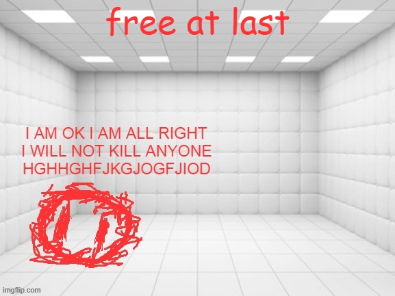 blobie? | free at last | image tagged in blobie | made w/ Imgflip meme maker