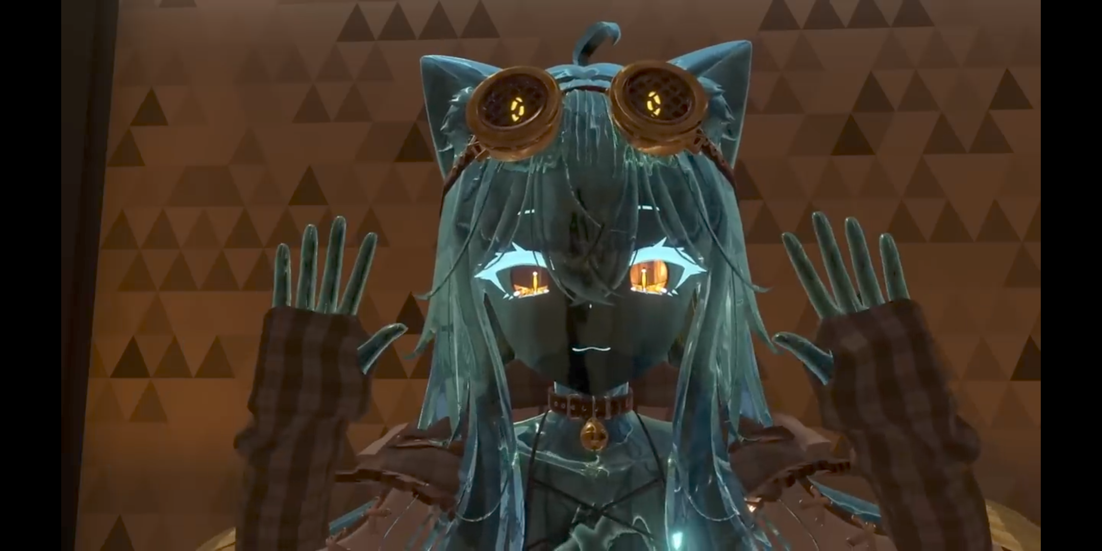 Absolute Cinema, slime nekomata edition Blank Meme Template
