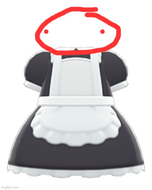 maid outfit | image tagged in maid outfit | made w/ Imgflip meme maker