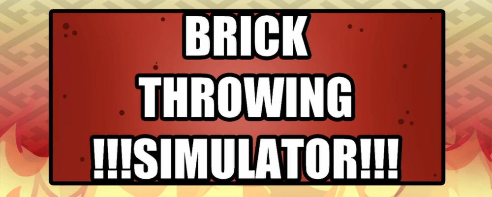 Brick Throwing Simulator Blank Meme Template