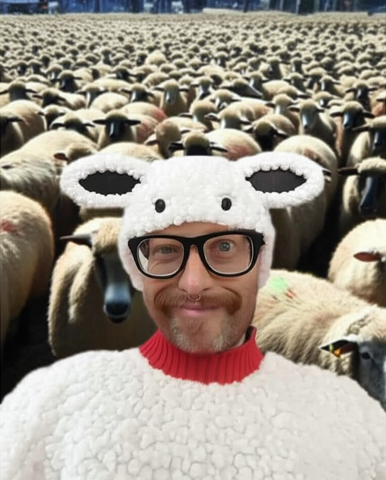Wolf in Sheeples clothing Blank Meme Template