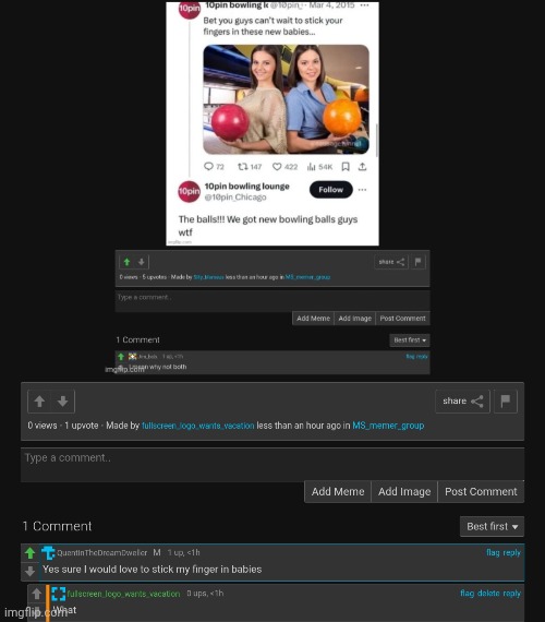 A comment of a comment of a tweet | made w/ Imgflip meme maker