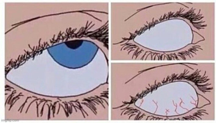 eye roll | image tagged in eye roll | made w/ Imgflip meme maker