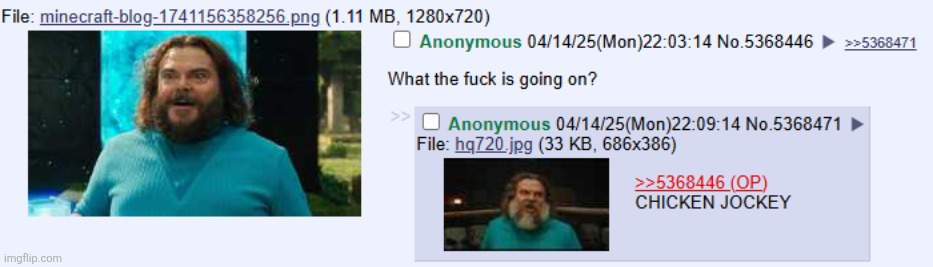 Last thing that was posted before 4chan got hacked | made w/ Imgflip meme maker