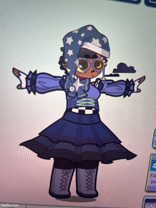 Made this girl idk what to do with it her | image tagged in wawa | made w/ Imgflip meme maker