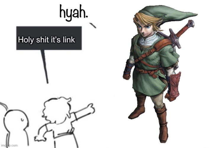 hyah | made w/ Imgflip meme maker