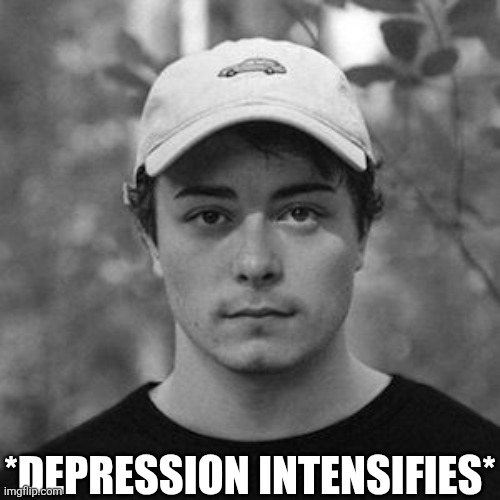 Depression Intensifies | *DEPRESSION INTENSIFIES* | image tagged in depression intensifies | made w/ Imgflip meme maker