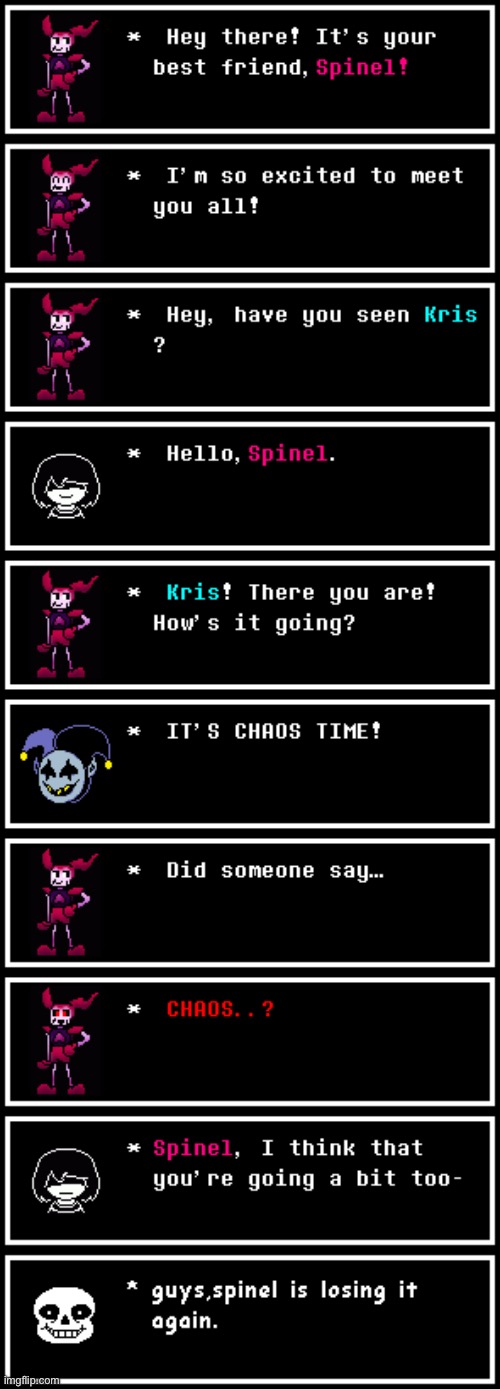 (Spinel and Kris, Issue 1, Part 2) | made w/ Imgflip meme maker