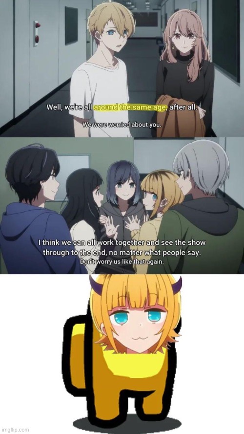 image tagged in oshi no ko,mem | made w/ Imgflip meme maker