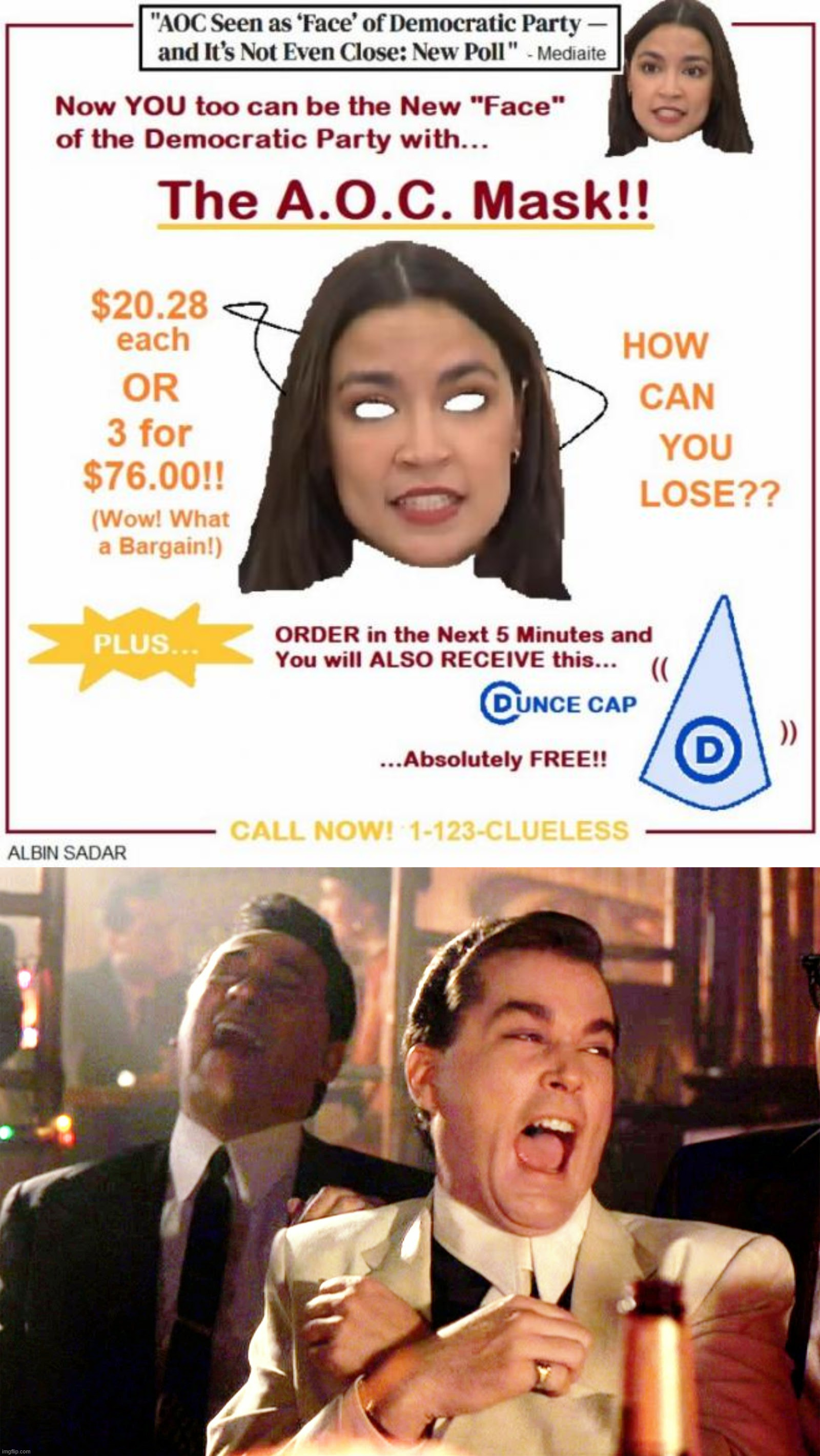 AOC clueless | image tagged in memes,good fellas hilarious,aoc,clueless | made w/ Imgflip meme maker