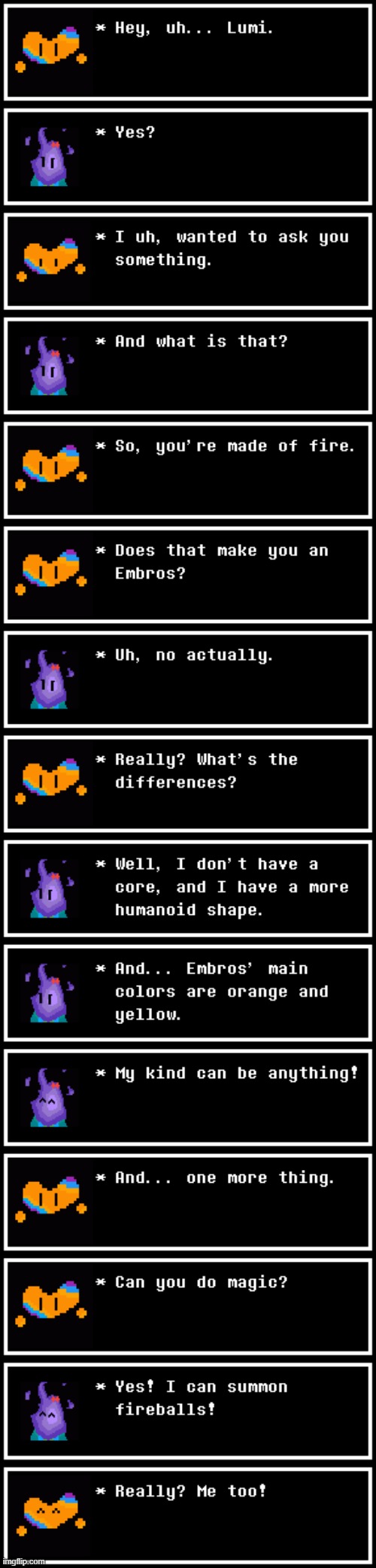 More about Lumi. | made w/ Imgflip meme maker