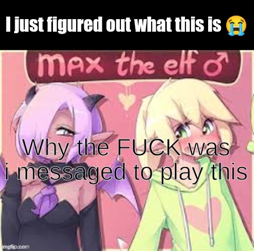 Femboy gooner slop pmo | I just figured out what this is 😭 | made w/ Imgflip meme maker