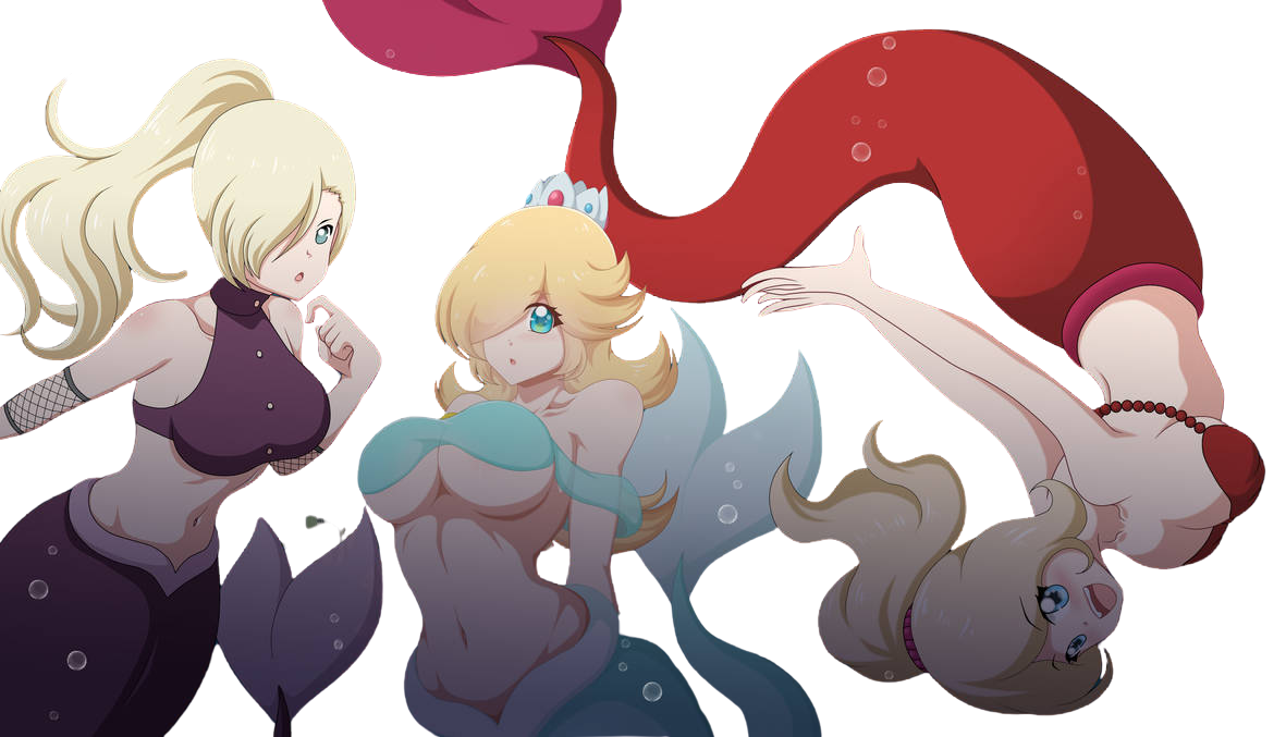 mermaid trio Blank Meme Template