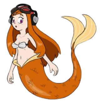 mermaid meggy Blank Meme Template