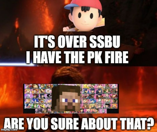 Ness vs Steve | image tagged in super smash bros,gaming,nintendo switch | made w/ Imgflip meme maker