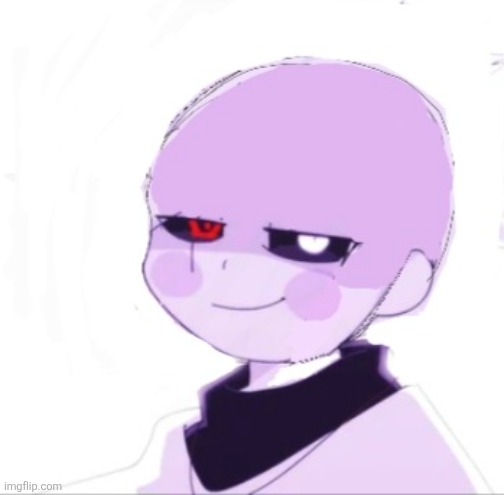 Bald X-Chara cuz why not (I spent way too long making this) | image tagged in colonized lmao | made w/ Imgflip meme maker