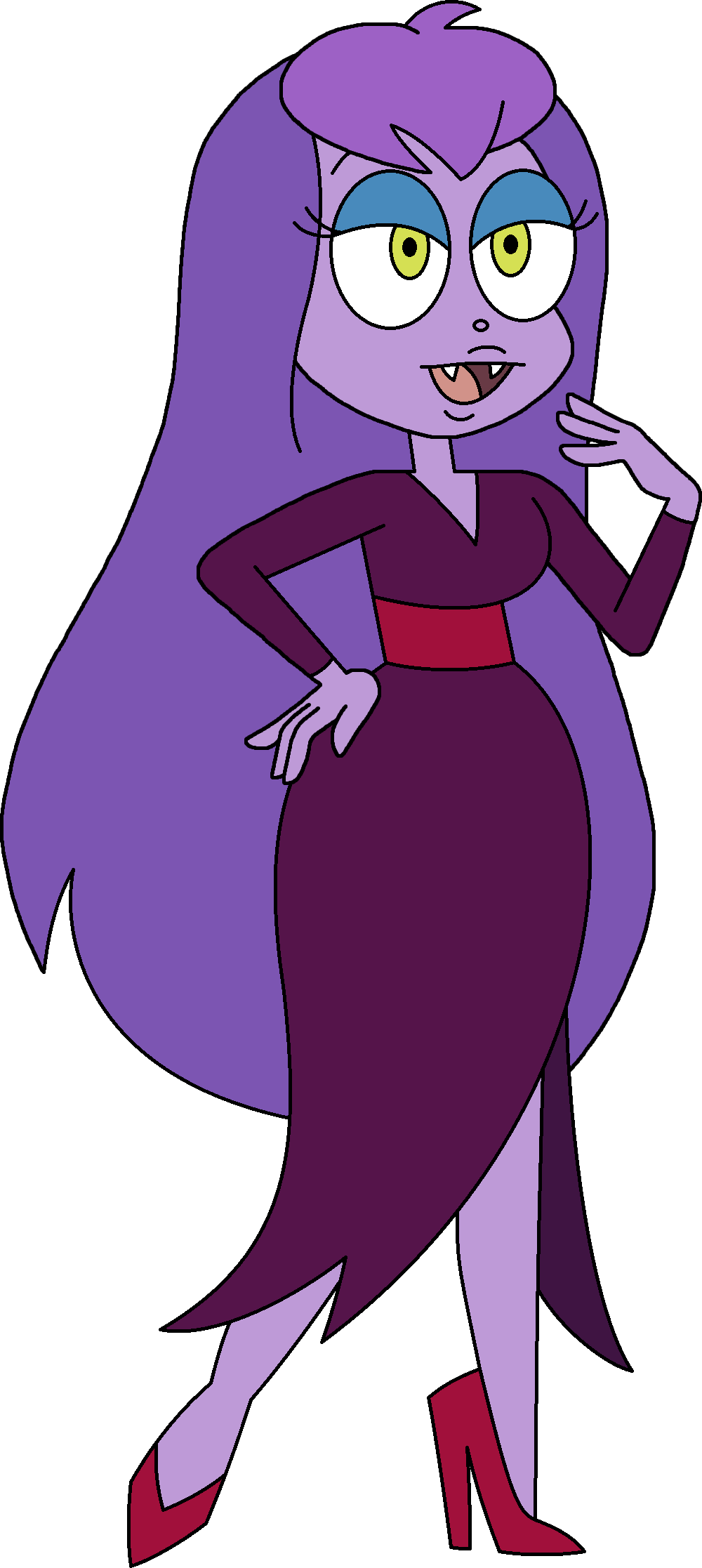 Sibella (in OK K.O. Let's Be Heroes) Blank Meme Template